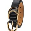 41GULgUwzL.jpg Women's Metal Loop Skinny Dress Belt