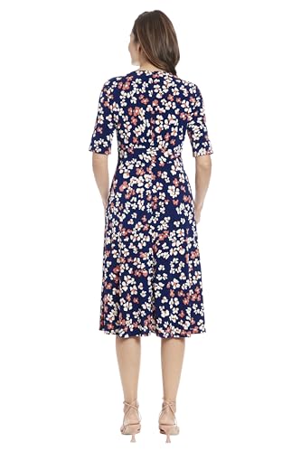 41N-f5pz-OL.jpg Women's Inset Waist Midi Short Sleeve