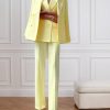 Suit for Women 2025 Formal Womens Suit 3 Piece Set Double Breasted Blazer Vest Pants Suits for Women Dressy