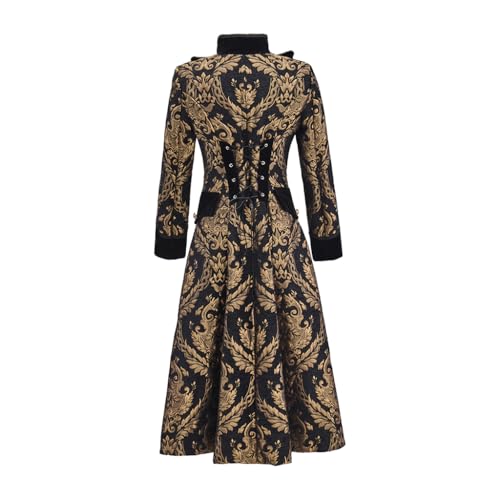 41TgWKYMrL.jpg Women's Renaissance Gothic Coat Medieval Pirate Steampunk Vest Jacket Victorian Tailcoat Frock Coat
