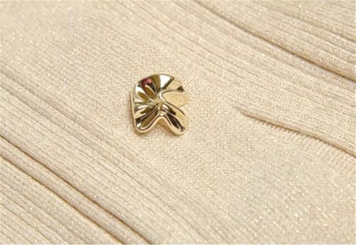 41UpMqtkuL.jpg Women Suit Turn-Down Collar Single-Breasted Long-Sleeved Tops Elastic Waist Slim Skirt 2 Piece Set