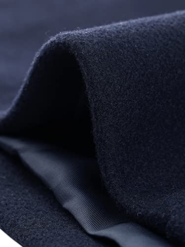 41UzWDQ2yGL.jpg Women's Plus Size Coat Single Breasted Notched Lapel Elegant Long Winter Coats 2025