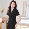 41bAbyNrsVL.jpg Women Elegant Short Sleeve Formal Professional Business Suits