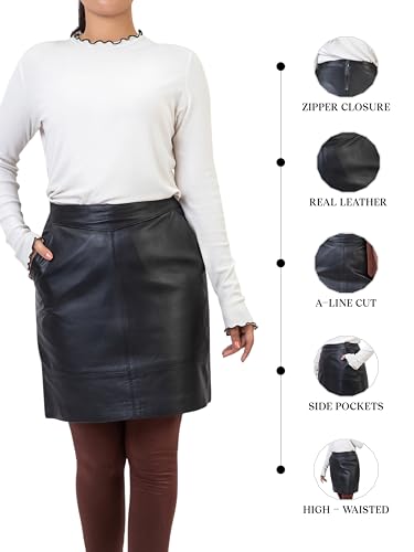 41jEB9M8zAL.jpg Leather Skirts for Women High Waisted Skirt Mini Skirts for Women