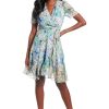 41jIEp4pycL.jpg Women's Faux Wrap Dress with Ruffle Skirt Occasion Shower Office Career