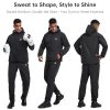 41mZ7podfwL.jpg Sauna Suit for Men Weight Loss Sweat Suit Boxing Exercise Sweat Sauna Jacket Pants