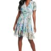 41sBnMbh6vL.jpg Women's Faux Wrap Dress with Ruffle Skirt Occasion Shower Office Career