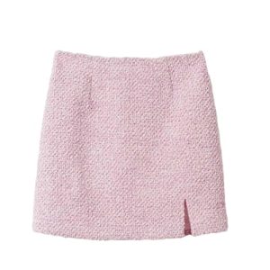 41tjvGxLDiL.jpg tweed jacket+skirt set, autumn and winter women's 2-piece set classic and elegant suit with set