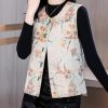New-Chinese style vest for women, spring and autumn Chinese embroidered vest, mother's suit