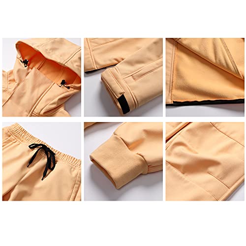 41wsqcNsggL.jpg Women Ski Jacket and Pants Set Couples Windproof Ski Suits Mens Waterproof Two Piece Snowsuits for Winter Sports