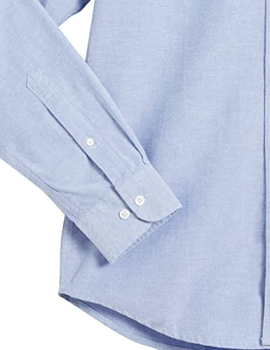 41yQy35WVrL.jpg Men's Long-Sleeve Regular-Fit Stretch Oxford Shirt (Available in Big & Tall)