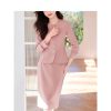 Women Long Sleeve Formal Blazers Skirt Business Set Professional Office Work Wear Two Piece Career Suit