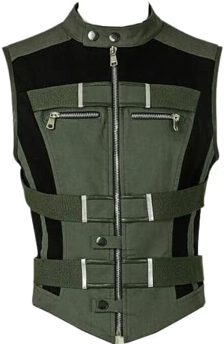 Women's Yelena Belova Vest - Cosplay Costume Green Vest for Halloween Outfits