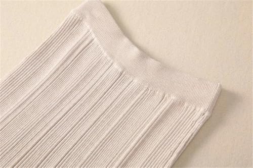 41zqen1f3L.jpg Women Suit Turn-Down Collar Single Breasted Tops Pretty Slim Skirt Solid Color 2 Piece Set