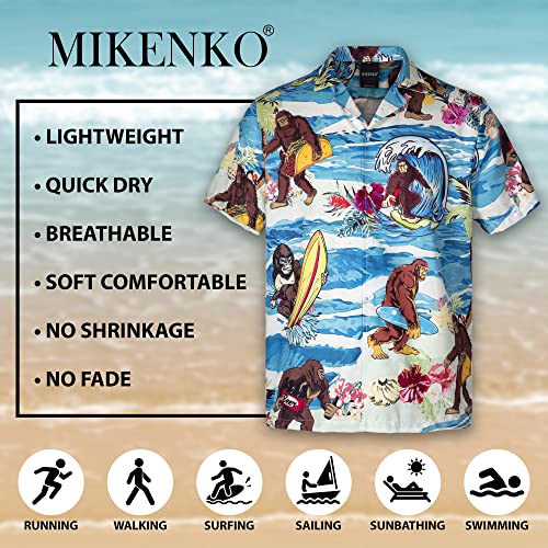 511a4sKgzUL.jpg Funny Mens Hawaiian Shirts Short Sleeve Button Up Beach Summer Button Down Hawaiian Shirt for Men Women