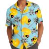 515-bPf1KlL.jpg Funny Festival Pattern Hawaiian Shirt for Men Coloful Mens Hawaiian Shirts Short Sleeve Button Down Shirt Men