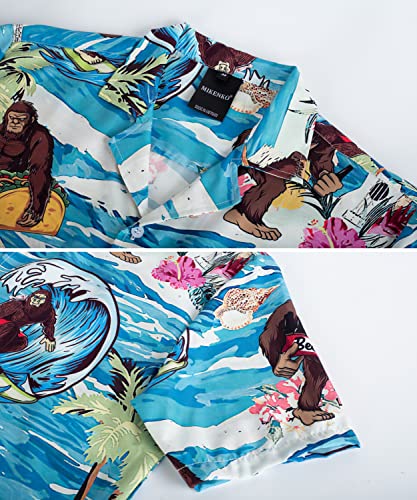 5166fEUTkBL.jpg Funny Mens Hawaiian Shirts Short Sleeve Button Up Beach Summer Button Down Hawaiian Shirt for Men Women