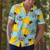 518HT5bgoqL.jpg Funny Festival Pattern Hawaiian Shirt for Men Coloful Mens Hawaiian Shirts Short Sleeve Button Down Shirt Men