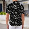 51FahINJotL.jpg Mens Funny Hawaiian Shirts 3D Graphic Button Down Short Sleeve Tropical Holiday Beach Aloha Shirt
