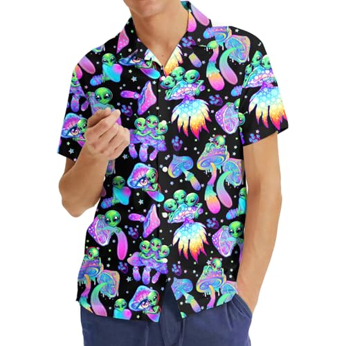 51FrihOn5TL.jpg Pirate Skull Hawaiian Shirts for Men Women, Vintage Skull Pirate Treasure Map Shirt Button Down Short Sleeves