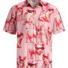 51JREcxTLdL.jpg Men's Hawaiian Shirt Short Sleeve Funny Printed Casual Button Down Aloha Shirts