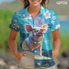 51ROWRsud7L.jpg Farm Animal Button Shirt for Men, Animal Men's Hawaiian Shirt, Summer Unisex Shirt, Birthday Gifts for Men