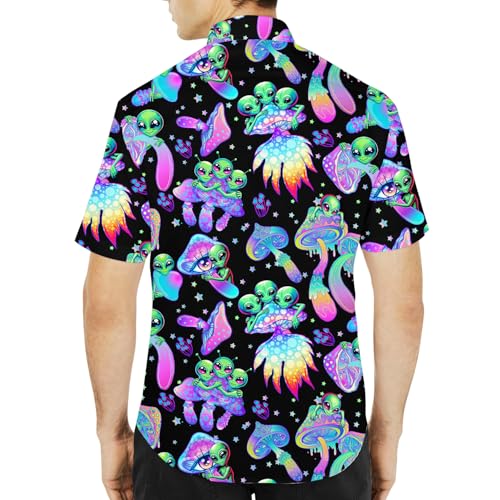 51VBea72-mL.jpg Pirate Skull Hawaiian Shirts for Men Women, Vintage Skull Pirate Treasure Map Shirt Button Down Short Sleeves