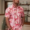 51VsZ4q4wfL.jpg Men's Hawaiian Shirt Short Sleeve Funny Printed Casual Button Down Aloha Shirts