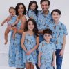 51WzqLn1gHL.jpg Chewbacca Darth Vader R2-D2 Stormtrooper TIE Fighter X-Wing Matching Family Hawaiian Button Down Shirt Adult