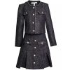 51XdtF3Z8NL.jpg Women Suit Long-Sleeved Single-Breasted Jacket Top Short Skirt 2 Piece Set