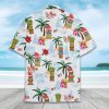 Holiday Hawaiian Shirt for Men Women Christmas Hawaiian Shirts Festive Summer Beach Short Sleeve Button Down