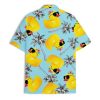 51n5W-6eFeL.jpg Funny Festival Pattern Hawaiian Shirt for Men Coloful Mens Hawaiian Shirts Short Sleeve Button Down Shirt Men