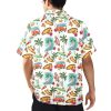 Christmas Hawaiian Shirt for Men Cruise Shirts Short Sleeve Button Down Palm Beach Summer Tropical Vacation Shirts