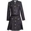 51pKyoBqDL.jpg Women Suit Long-Sleeved Single-Breasted Jacket Top Short Skirt 2 Piece Set
