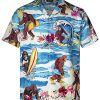51pNYAasQlL.jpg Funny Mens Hawaiian Shirts Short Sleeve Button Up Beach Summer Button Down Hawaiian Shirt for Men Women