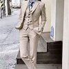 51tKnhKkGXL.jpg Autumn Women Suits 3 Piece Slim Fit Suits Set for Business Office Lady Blazer Jacket Vest Pants