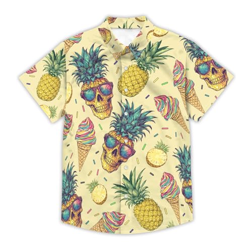51u1dNQ8nkL.jpg Funny Hawaiian Shirt Summer Beach Tropical Short Sleeve Holiday Print Aloha Shirt Casual Button Down Shirt