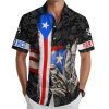 51wOofIKqL.jpg Men's Hawaiian Shirt Button Down Short Sleeve Casual Beachwear Novelty Print Shirt