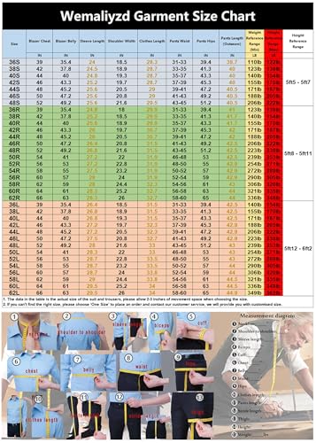 51zS63PrVfL.jpg Vintage Men's Suit 3 Piece Plaid Tweed Herringbone Suits for Wedding Business Blazer Vest Pants