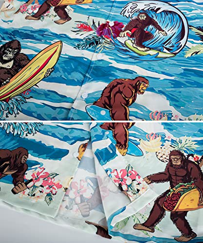 615nJGfoKjL.jpg Funny Mens Hawaiian Shirts Short Sleeve Button Up Beach Summer Button Down Hawaiian Shirt for Men Women