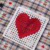 71DpmPV7zFL.jpg Cut-Out Heart Short Sleeve Shirt Collar Button Down Plaid Casual Tshirt Tops
